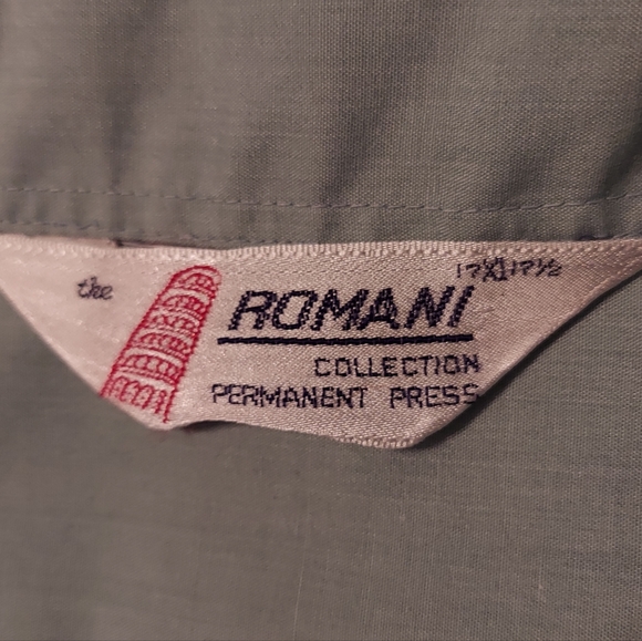 The Romani collection permanent press |XL|17  17 1/2  Vintage - Picture 3 of 10